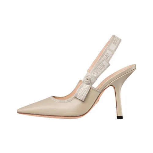 DIOR J'Adior Узкий каблук Высокие каблуки 10 см Женские Бежевый