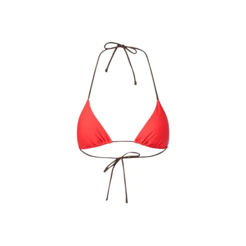 GLASSONS Утепленный треугольный топ бикини с халтером женский