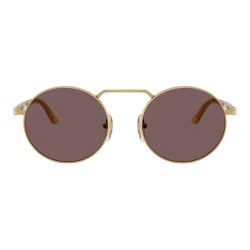 PERSOL Металл Круглые Солнцезащитные очки Унисекс Золото