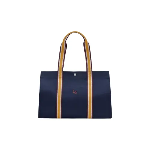 Levi's Бренд Вышивка Логотип Сумка-тоут Сумка для покупок Сумка через плечо Сумка Женская Синяя