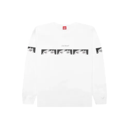 Мороженое Белый Унисекс T-рубашки