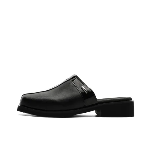 ZHENRAN Домашние тапочки Мужские Черные