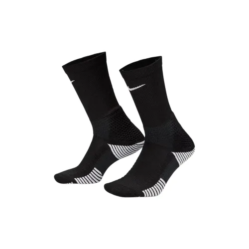 Nike Clothing 1 Pack Black Unisex Mid Calf Socks