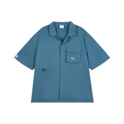 PUMA ESS Морской Синий Мужские Рубашки