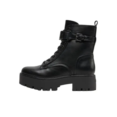 GUESS Vaires Короткий Мартин Ботинок 5 см Женский Черный