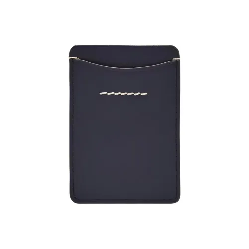 FOSSIL Кожа Картхолдер Унисекс Значок Синий