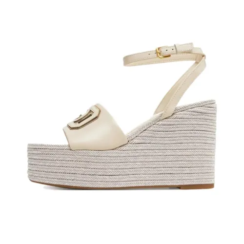 GUESS One Ремень Сандалии 12 см Женские Белые