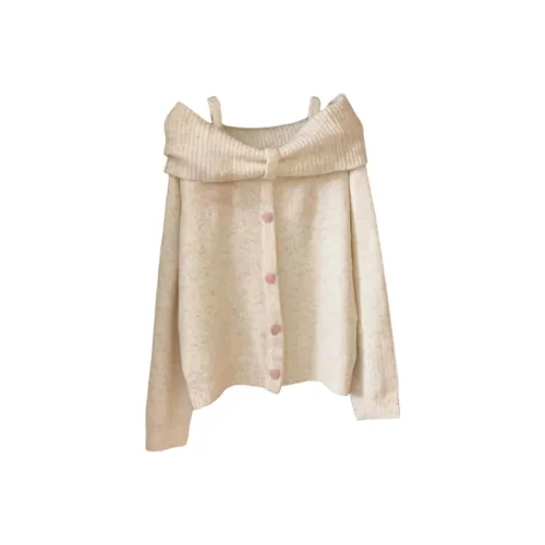 KKX Бежевый Женский Трикотаж