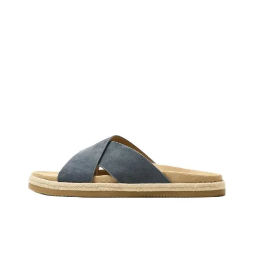 ZARA Слипоны Blue Men's