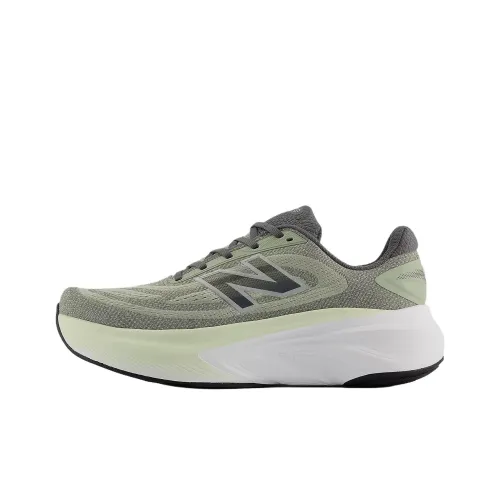 New Balance NB Свежий Foam X More V6 Дышащие Беговые Кроссовки Мужские Зеленые