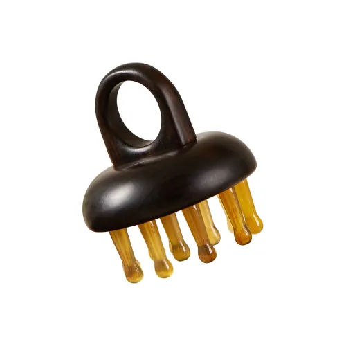 Initial Intention Портативный Палец Кольцо Comb Голова Meridian Массаж Comb Инструменты для тела Центральная часть Массаж