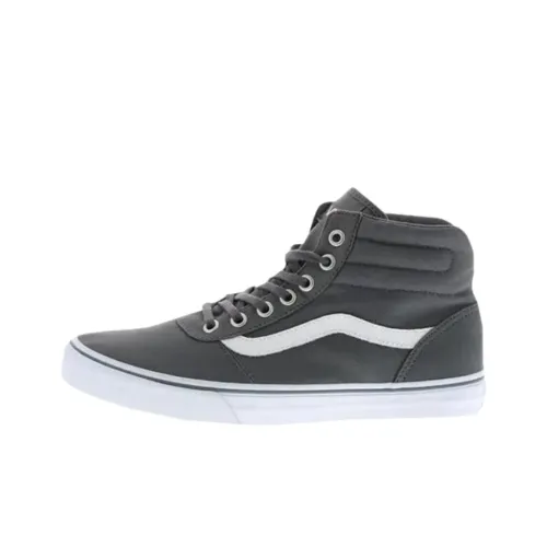 Vans Ward High Топ Скейтборд Кроссовки Женские Серые