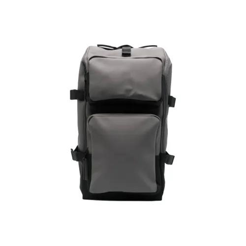 Rains Полиуретан Рюкзак Унисекс Серый и Черный