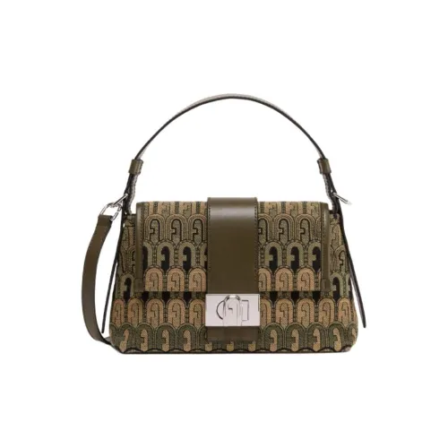 Furla Charlie Ткань Телячья кожа Одно плечо Сумка Маленькая Женская Многоцветная