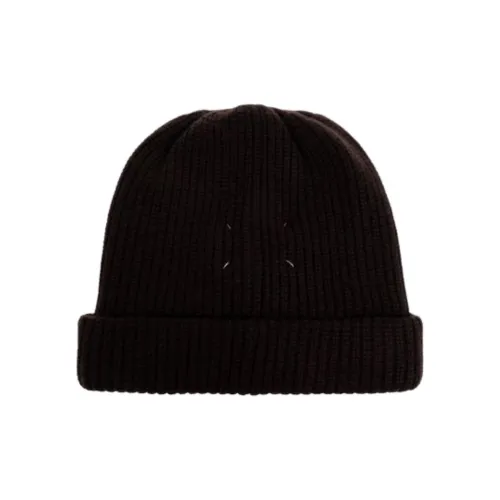 Maison Margiela Кашемир Шапки-бини Мужской Коричневый