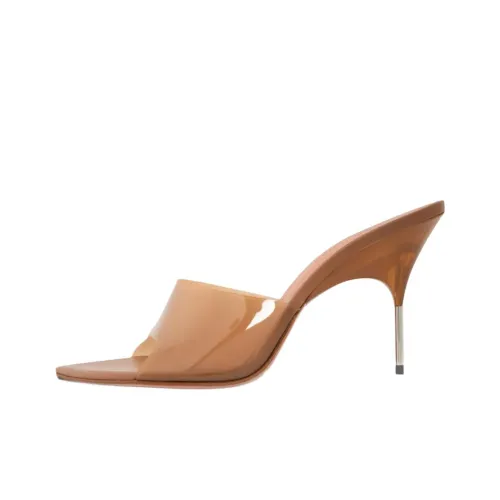 AMINA MUADDI Слипоны 9,5 см Женские Светло-Коричневый