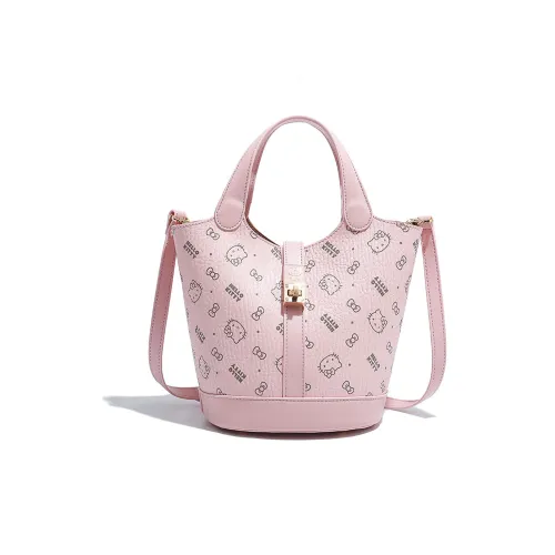 Sanrio Hello Kitty PU (полиуретан) Bucket Crossbody Bag Regular Women's Multicolor