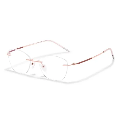 Sagawa Металл Титан Бабочка Оправы для очков Унисекс