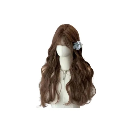 LIANXIANGKE Любовь Экстренный Льняная ткань Чайный коричневый Атмосфера Обертка для волос Кожа Положительный эффект Яйцо Роллы Длинные волосы Высокая температура Пряжа