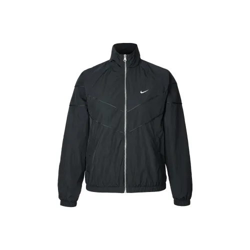 Nike WINDRUNNER Куртки и Пальто Женские Черный Белый