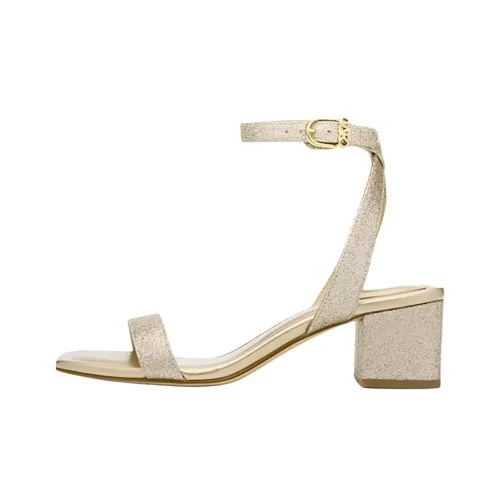 MICHAEL KORS Merriam One Ремешок Сандалии 5 см Женские Светлое Золото