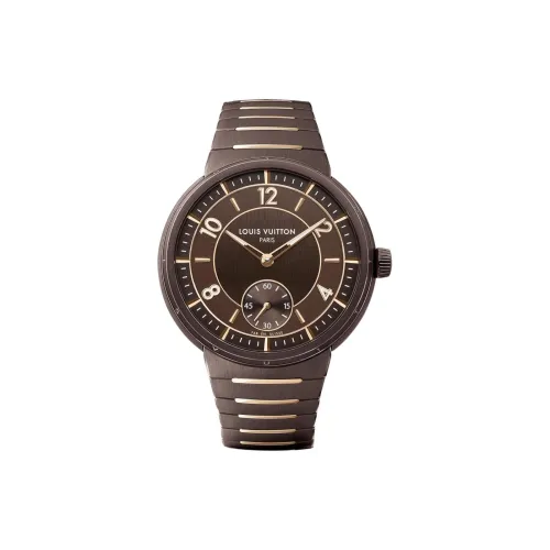 LOUIS VUITTON Автоматический механический механизм Мужские часы 40 мм Коричневый