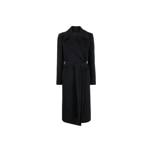 Tagliatore FW22 Velvet Feel Пальто Женское Черное