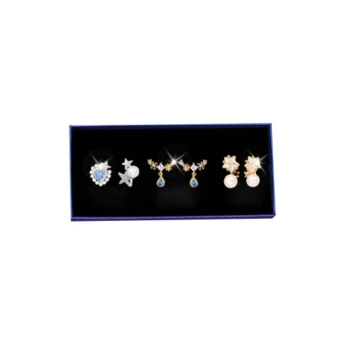 DIJING Сплав Нижняя заколка On Серьги Женские