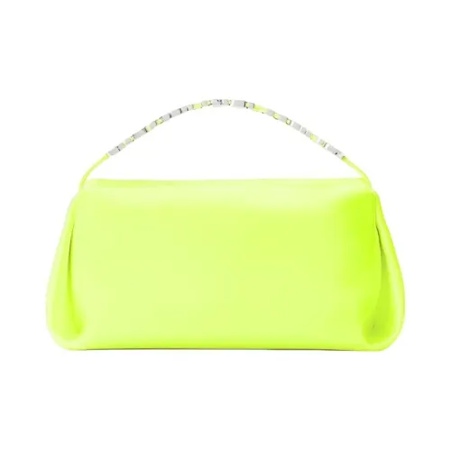 Alexander Wang Сатиновый клатч Сумка Маленькая Женская Желтая