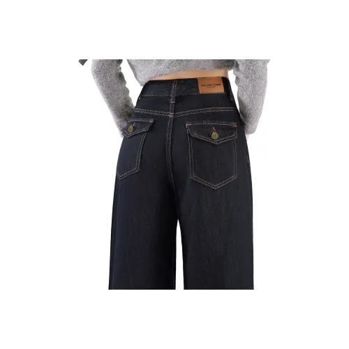 Cypress House Темно-синие женские джинсы