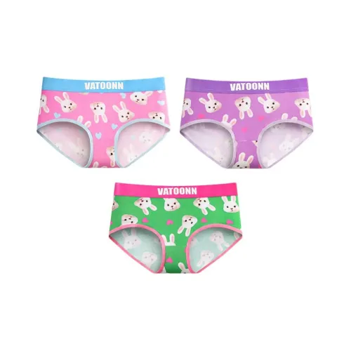 HUADIANPINSE Кролик Женские Треугольник 3 шт Женские Трусики-бикини