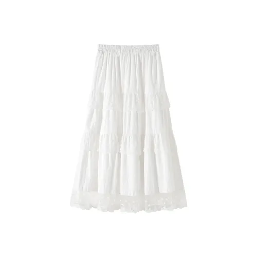 MIIOW Повседневная длинная юбка для женщин