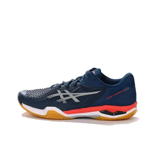 Asics Court Control Ff 3 Бадминтонная обувь Низкий топ Темно-синий Мужской