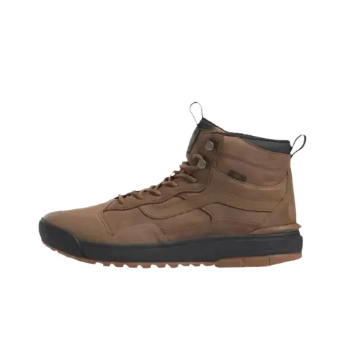 Vans UltraRange Exo Повседневные Высокие Кроссовки Коричневые Черные Мужские