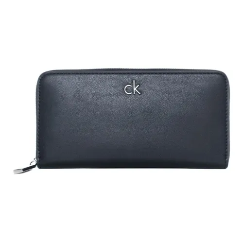 CALVIN KLEIN Кошелек из искусственной кожи большой унисекс черный