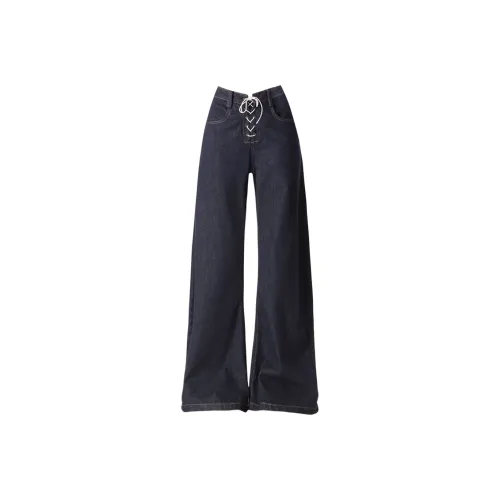 JOPPTI Темно-синий, женский, джинсы