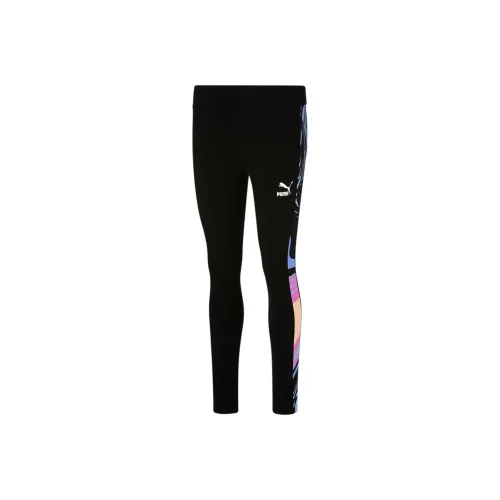 PUMA Черные Женские Леггинсы