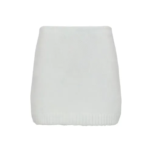 PRADA Повседневные короткие юбки Женские Зеленый