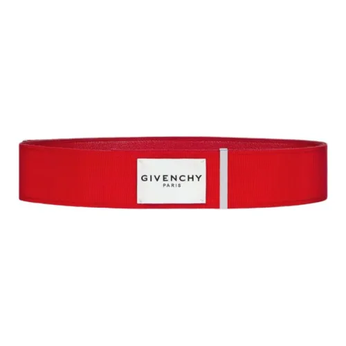 Givenchy Cotton Belt Women's Red