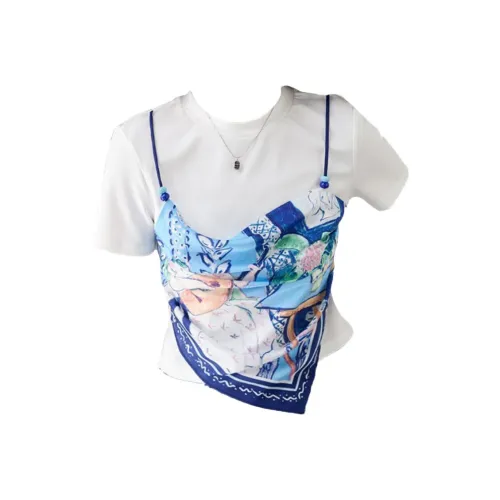 Cotton Zhiximeng Live Standard T-Shirt Женская