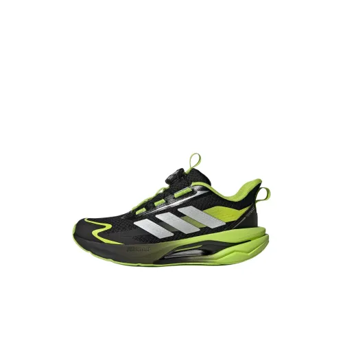 Adidas Детская беговая обувь Low Top Черный Зеленый Kids