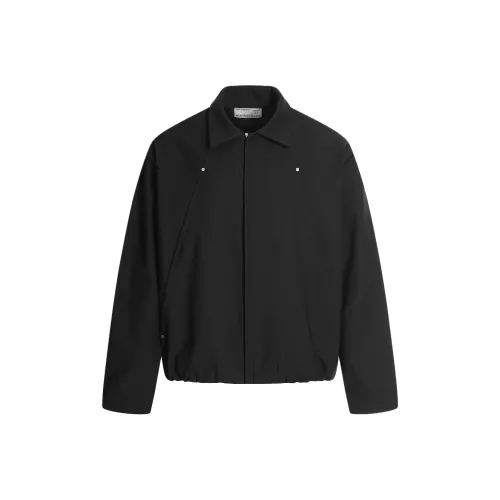 HIPHOPPUNKS Темно-серые мужские куртки