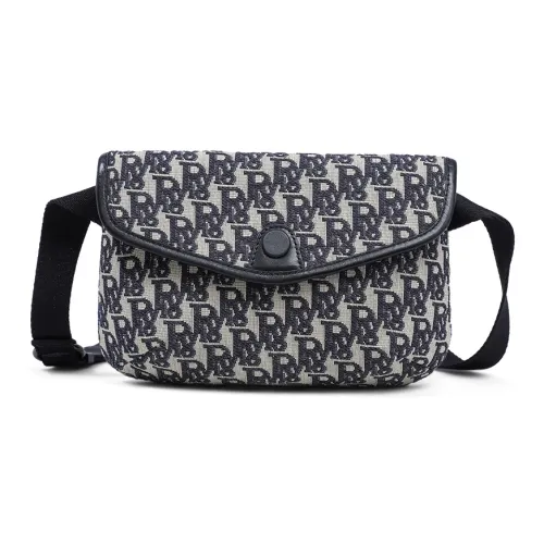 Crtnzo Kroez Canvas Сумка через плечо Стандартная Женская Экстрим Найт Черная