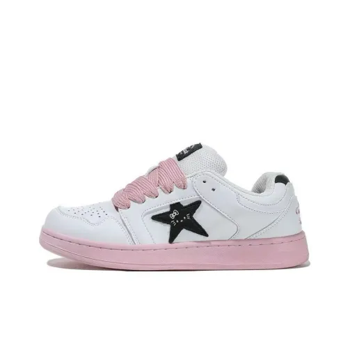 OVERLUCK Износостойкий и Легкий Низкий Топ Повседневная Обувь Женская Вишневый Цветок Розовый Meow