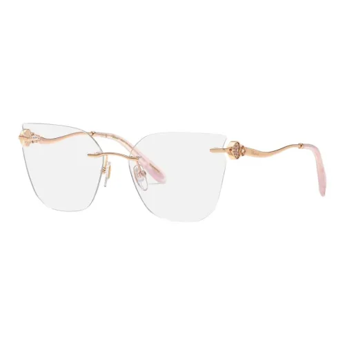 CHOPARD Металл Нерегулярная форма Оправы для очков Унисекс Золото