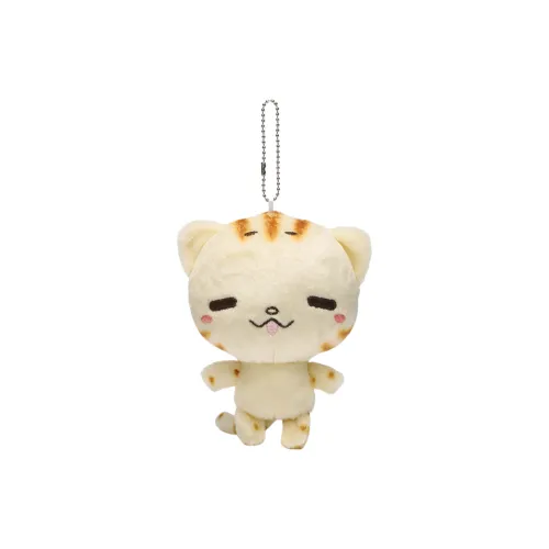 DIAIWAI Милый Burnt Котенок Плюшевый Брелок 17 см Рекомендуемая высота