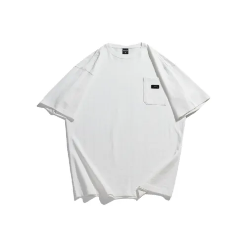 UKTK Белая Мужская T-Рубашка