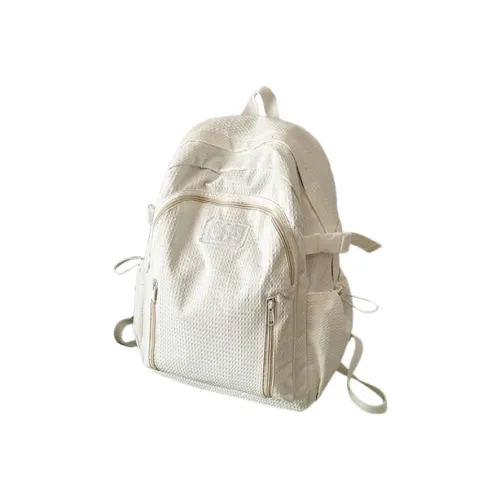 G.DUCKKIDS Нейлон Рюкзак Стандартный Экрю Розовый Светло-Желтый