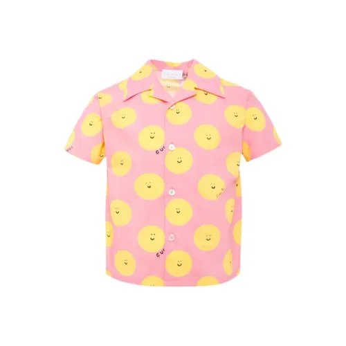 GUCCI Розовый Kids Повседневные Рубашки