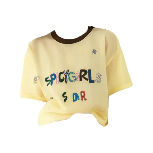 Cotton Zhiximeng Live Standard T-Shirt Женская